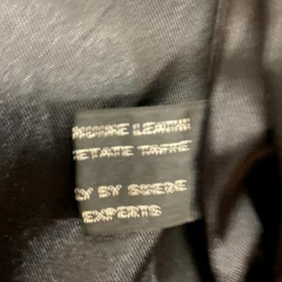 Vintage Michael Hoban North Beach Fitted Size 6 Black Leather Jacket - Picture 13 of 15